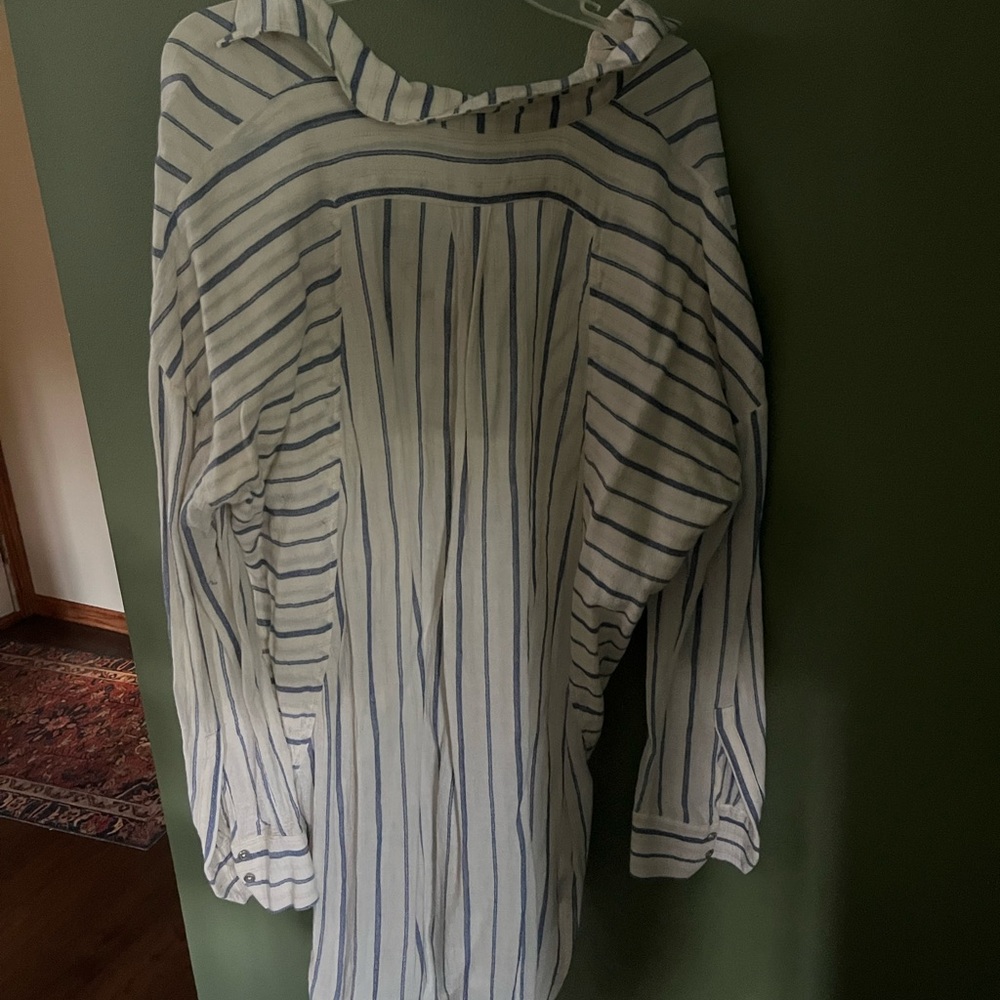 Free People striped tunic dress, size S